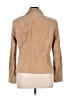 Siena 100% Leather Solid Tan Blazer Size 14 - photo 2