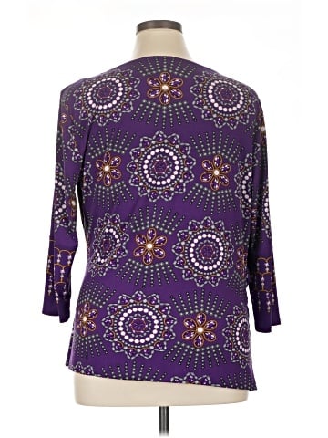 New York & Company 3/4 Sleeve Blouse (view 2)