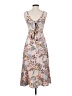 Lulus 100% Polyester Floral Gray Casual Dress Size S - photo 2