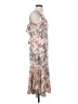 Lulus 100% Polyester Floral Gray Casual Dress Size S - photo 4