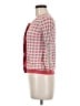 Boden 100% Cotton Checkered-gingham Pink Cardigan Size 8 - photo 5