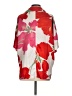 Natori 100% Polyester Floral Red 3/4 Sleeve Blouse Size S - photo 2