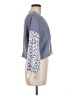 Mi ami 100% Acrylic Color Block Blue Pullover Sweater Size M - photo 4