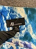 AB Studio Print Blue Cocktail Dress Size 16 - photo 7