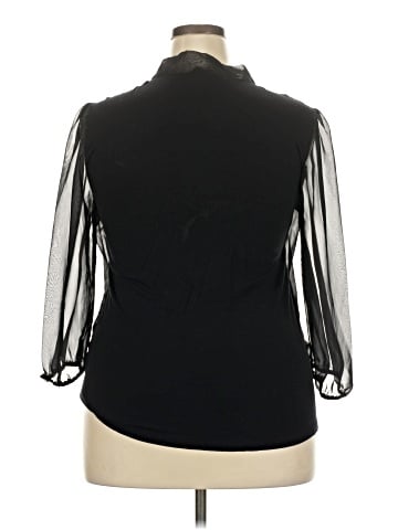 Dorothy Perkins 3/4 Sleeve Blouse (view 2)