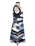 Karen Millen Graphic Blue Cocktail Dress Size 8 - photo 4