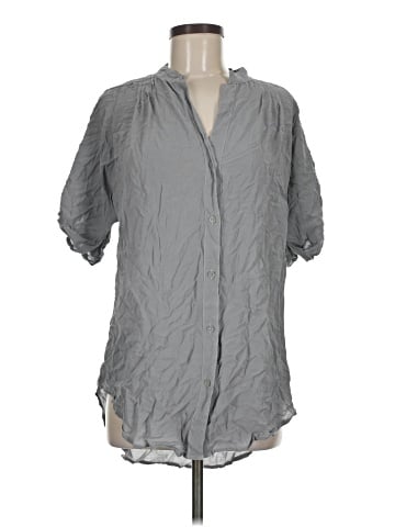 Maeve 3/4 Sleeve Silk Top (view 1)