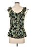 Essentials by Milano 100% Polyester Green Sleeveless Blouse Size S - photo 2