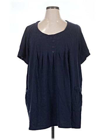 Roaman's Short Sleeve Blouse (view 1)