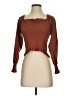 Altar'd State Brown 3/4 Sleeve Blouse Size S - photo 1