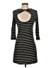 Alya Stripes Black Casual Dress Size S - photo 2