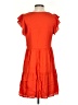 Sugarlips Solid Orange Casual Dress Size S - photo 2