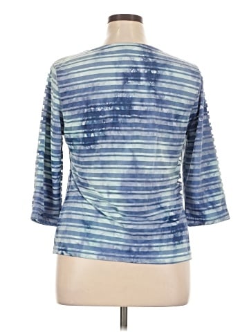 JM Collection 3/4 Sleeve Top (view 2)