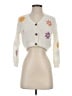 Evsie 100% Acrylic White Cardigan Size S - photo 1