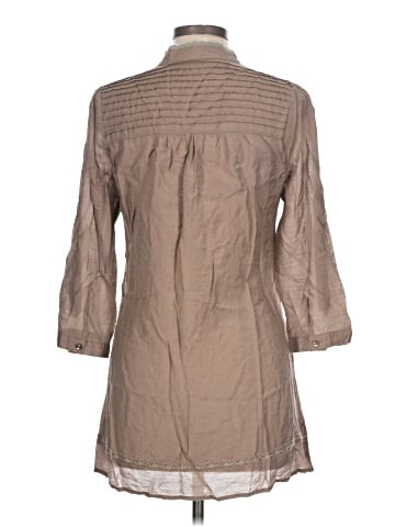 Mine 3/4 Sleeve Button-Down Shirt (view 2)
