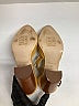 Soludos 100% Leather Yellow Heels Size 5 1/2 - photo 4