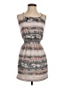BCBGeneration 100% Polyester Tweed Gray Casual Dress Size XS - photo 1