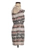 BCBGeneration 100% Polyester Tweed Gray Casual Dress Size XS - photo 4