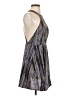 Ecote 100% Polyester Metallic Blue Cocktail Dress Size 4 - photo 4