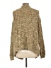 Blu Pepper Tweed Gold Cardigan Size L - photo 2