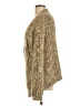 Blu Pepper Tweed Gold Cardigan Size L - photo 5