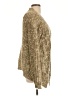 Blu Pepper Tweed Gold Cardigan Size L - photo 4