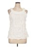 MICHAEL Michael Kors Ivory Sleeveless Blouse Size XL - photo 1