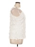 MICHAEL Michael Kors Ivory Sleeveless Blouse Size XL - photo 4