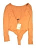 Missguided Orange Bodysuit Size 4 - photo 2