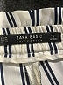 Zara Basic Stripes Ivory Casual Pants Size M - photo 7