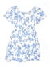 Art Class 100% Rayon Print Blue Dress Size 10 - 12 - photo 2