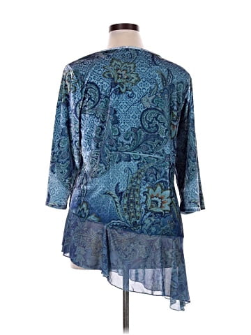 One World 3/4 Sleeve Blouse (view 2)