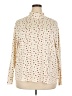 Fashion Bug Ivory Long Sleeve Turtleneck Size 22 - photo 1