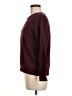 Atmosphere Solid Burgundy Sweatshirt Size 6 - photo 5