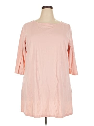 Roaman's 3/4 Sleeve T-Shirt (view 1)