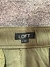 Ann Taylor LOFT 100% Lyocell Solid Gray Cargo Pants Size L - photo 4