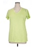 Reebok 100% Polyester Green Short Sleeve Top Size XL - photo 1