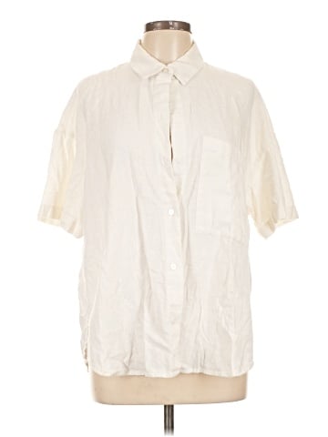 Abercrombie & Fitch Short Sleeve Button-Down Shirt (view 1)