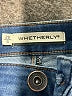 Whetherly Hearts Blue Jeans Size 28 waist - photo 4