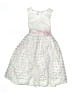 American Princess 100% Polyester White Dress Size 10 - photo 1