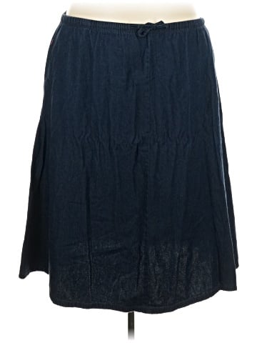 Woman Within Casual Skirt (view 1)