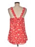 Candie's 100% Polyester Orange Sleeveless Blouse Size M - photo 2