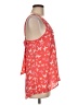 Candie's 100% Polyester Orange Sleeveless Blouse Size M - photo 4