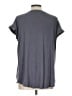 Fortune + Ivy 100% Polyester Gray Short Sleeve Blouse Size L - photo 2
