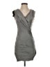 BCBGMAXAZRIA Gray Cocktail Dress Size XS - photo 1