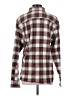 George Plaid Silver Long Sleeve Button-Down Shirt Size S - photo 2
