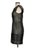 Phoebe 100% Polyester Tweed Black Cocktail Dress Size 2 - photo 5