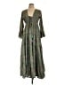 Boemo Paisley Green Casual Dress Size L - photo 1