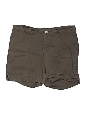 Lane Bryant Khaki Shorts (view 1)