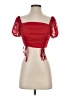 BaeVely Red Short Sleeve Top Size S - photo 1